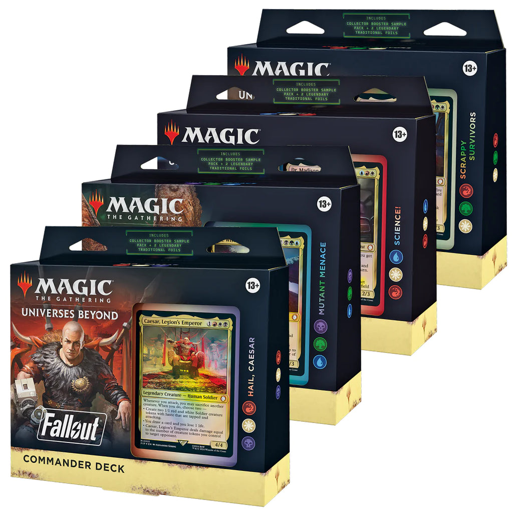 A First Look at Magic: The Gathering® – Fallout®, Available March