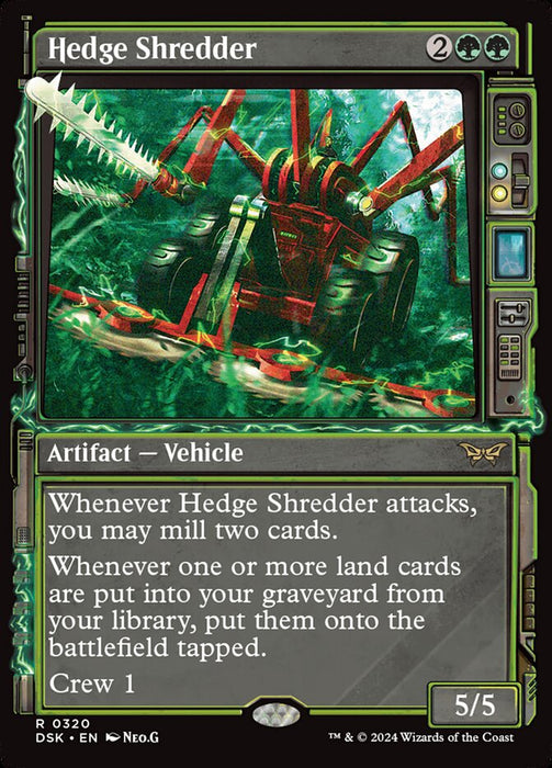 Hedge Shredder - Showcase - Inverted (Foil)