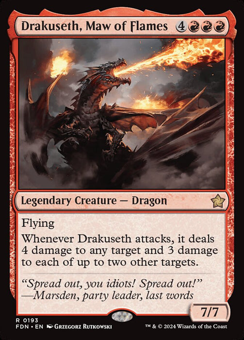 Drakuseth, Maw of Flames - Legendary