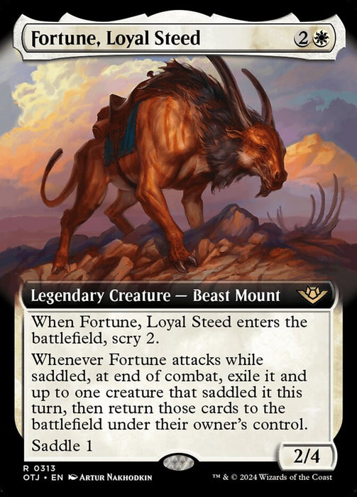 Fortune, Loyal Steed - Legendary- Extended Art