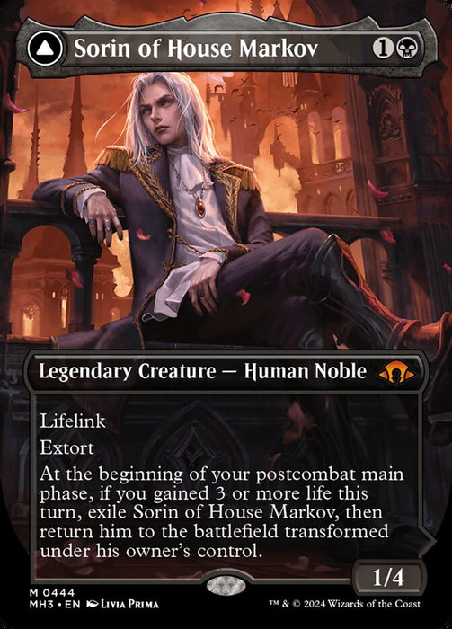 Sorin of House Markov // Sorin, Ravenous Neonate - Borderless