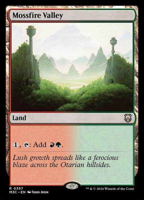 Mossfire Valley (Foil)