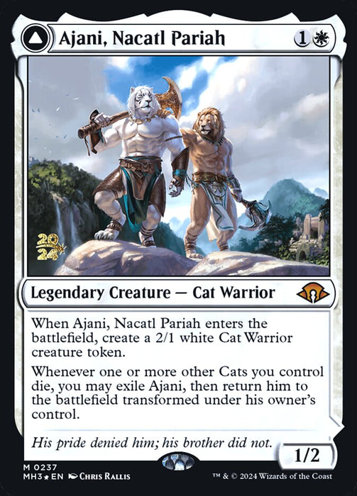 Ajani, Nacatl Pariah // Ajani, Nacatl Avenger (Foil)