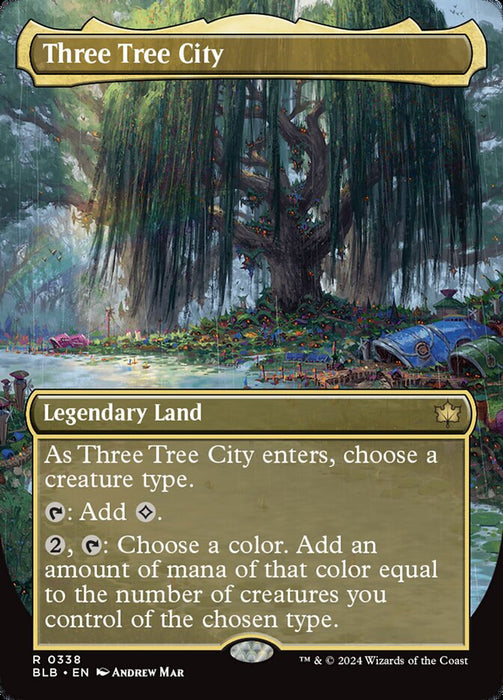 Three Tree City - Borderless - Legendary