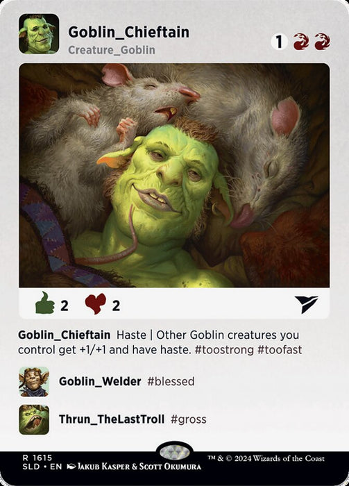 Goblin Chieftain - Borderless