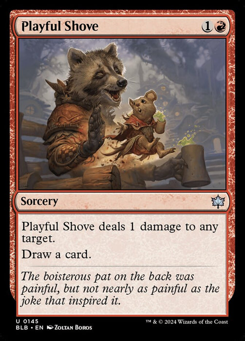 Playful Shove (Foil)