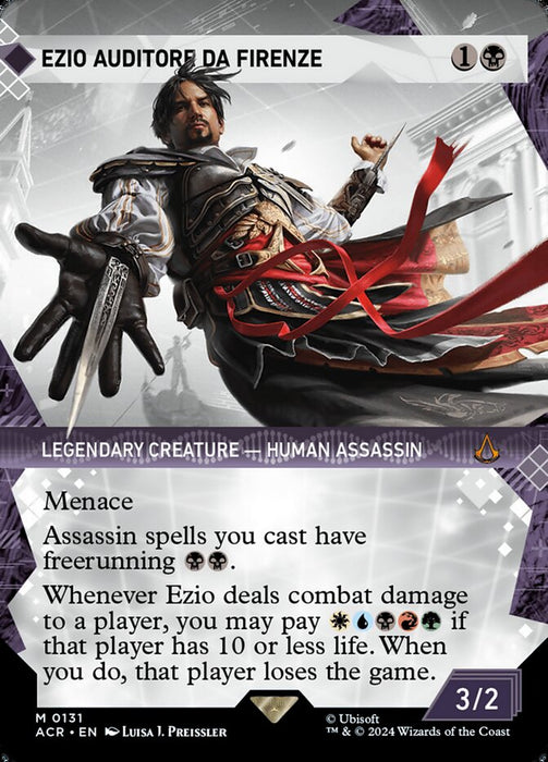 Ezio Auditore da Firenze - Borderless - Showcase- Legendary (Foil)