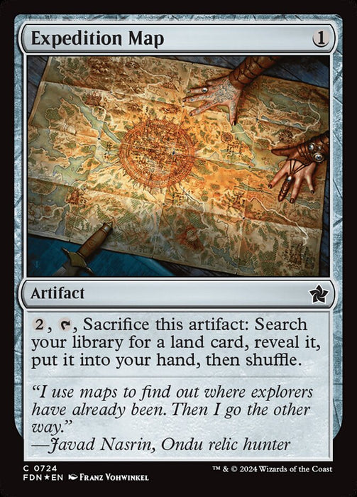 Expedition Map (Foil)