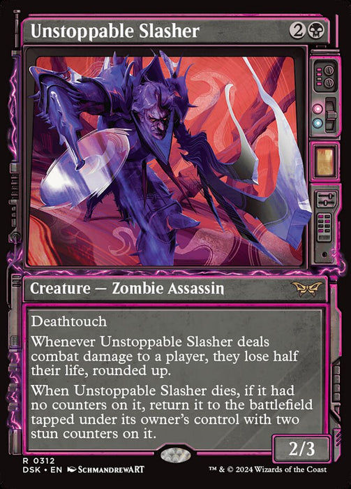 Unstoppable Slasher - Showcase - Inverted (Foil)