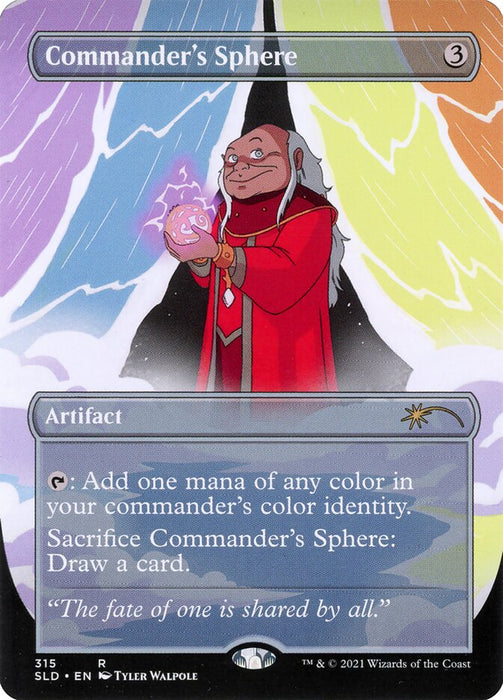 Commander's Sphere - Borderless - Full Art - Inverted