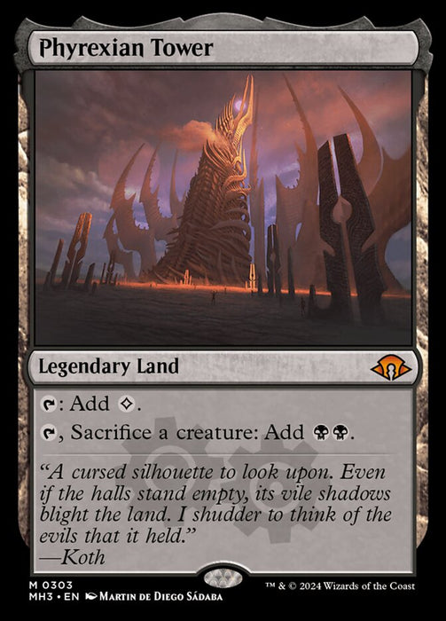 Phyrexian Tower - Legendary (Foil)