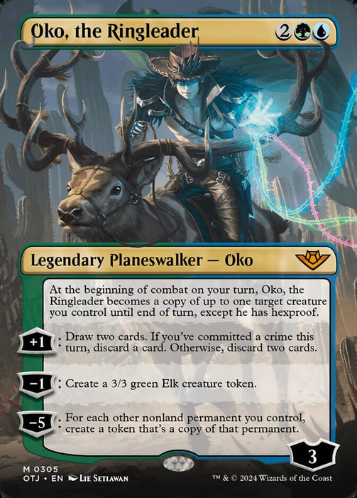 Oko, the Ringleader - Borderless (Foil)