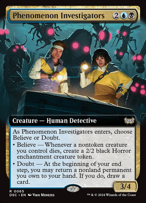 Phenomenon Investigators - Extended Art (Foil)