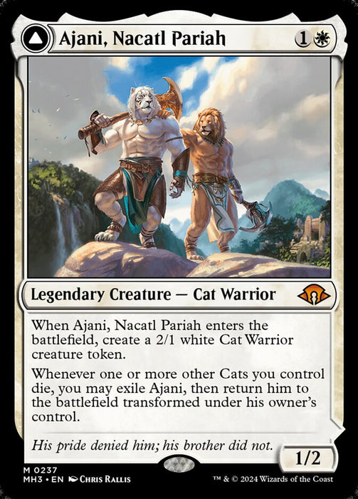 Ajani, Nacatl Pariah // Ajani, Nacatl Avenger - Legendary