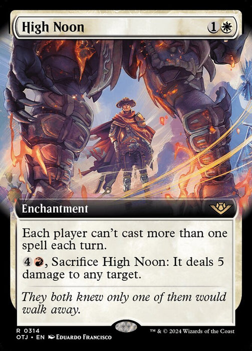 High Noon - Extended Art (Foil)