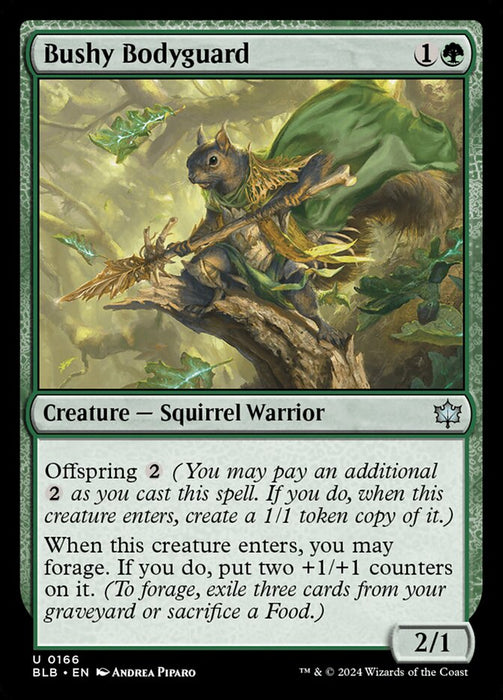 Bushy Bodyguard (Foil)