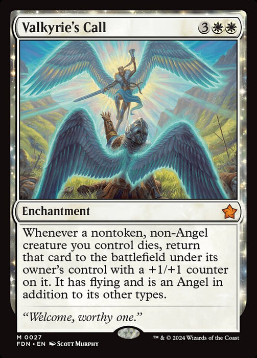 Valkyrie's Call - Enchantment (Foil)