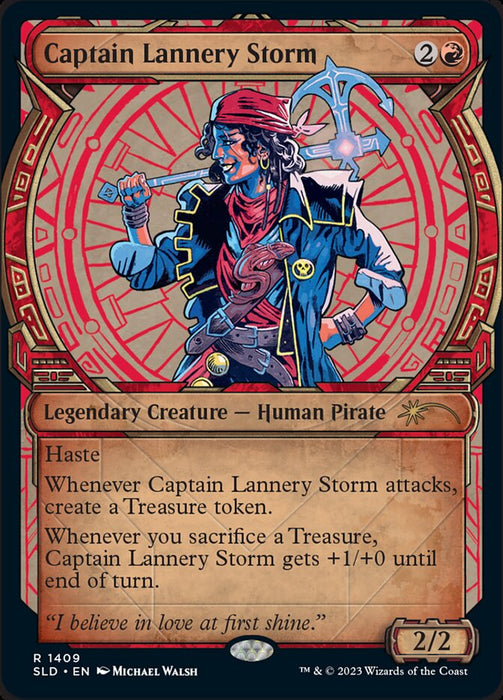 Captain Lannery Storm - Showcase - Legendary