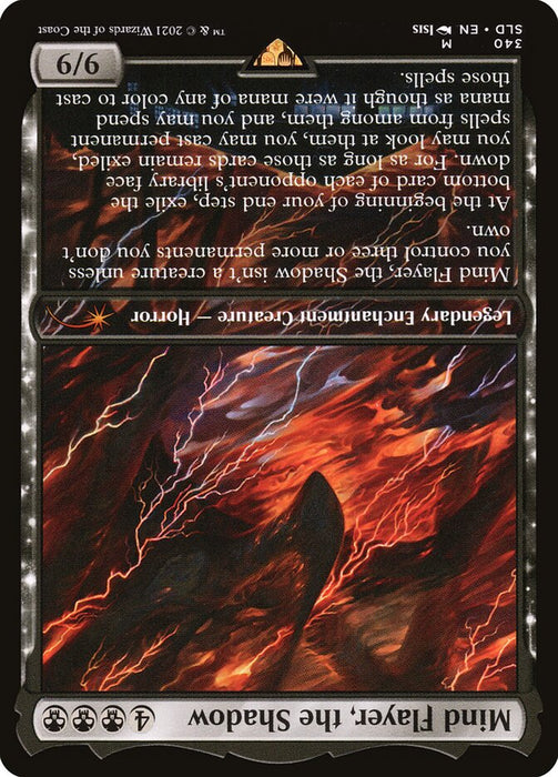 Mind Flayer, the Shadow - Arvinox, the Mind Flail - Full Art - Legendary - Inverted (Foil)