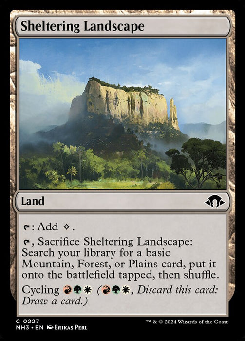 Sheltering Landscape (Foil)