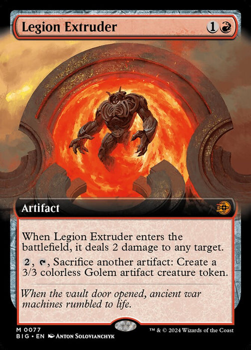 Legion Extruder - Extended Art