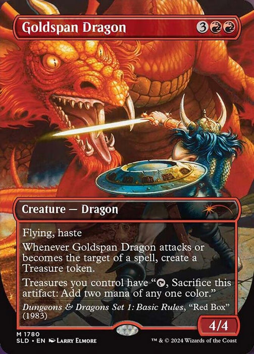 Goldspan Dragon - Borderless - Full Art - Inverted