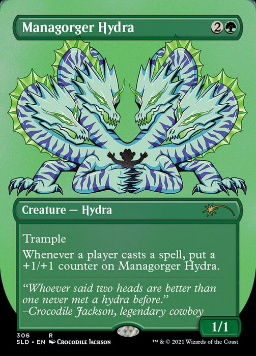 Managorger Hydra - Borderless - Full Art - Inverted