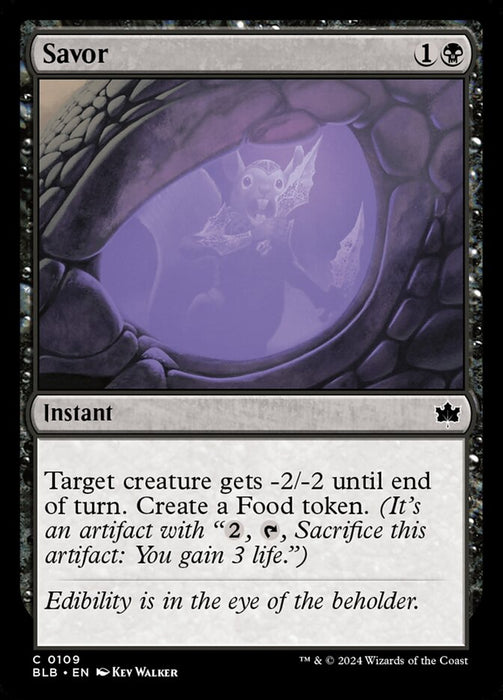 Savor (Foil)