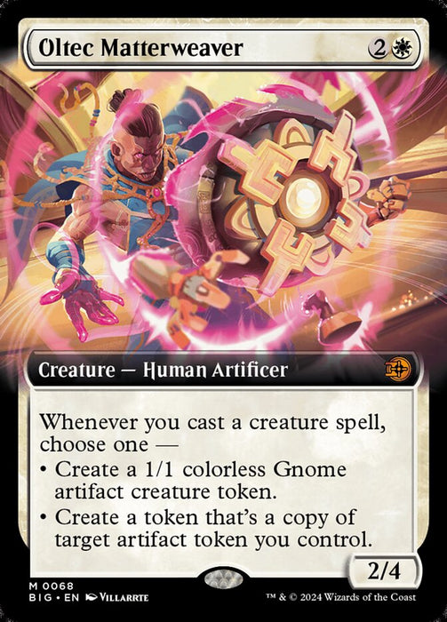 Oltec Matterweaver - Extended Art (Foil)