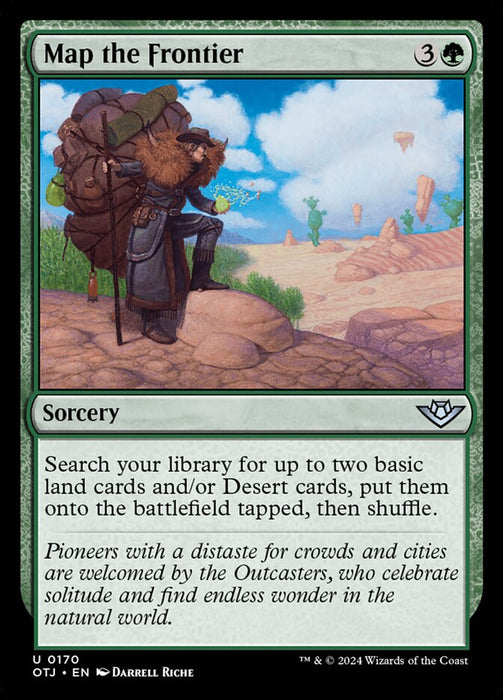 Map the Frontier (Foil)