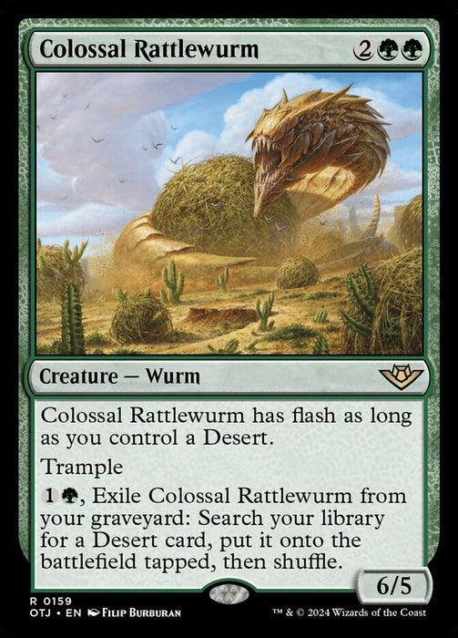 Colossal Rattlewurm (Foil)