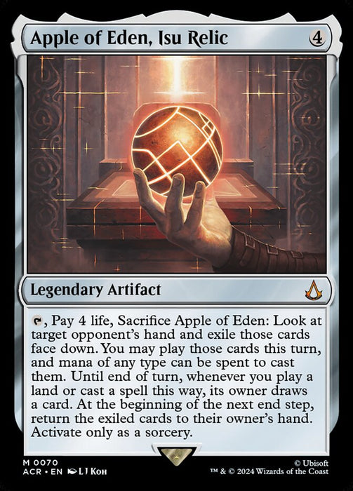 Apple of Eden, Isu Relic - Legendary