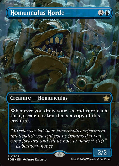 Homunculus Horde - Borderless - Inverted