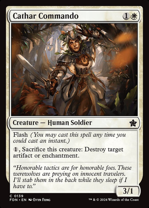 Cathar Commando (Foil)