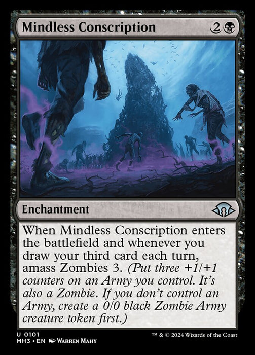 Mindless Conscription (Foil)