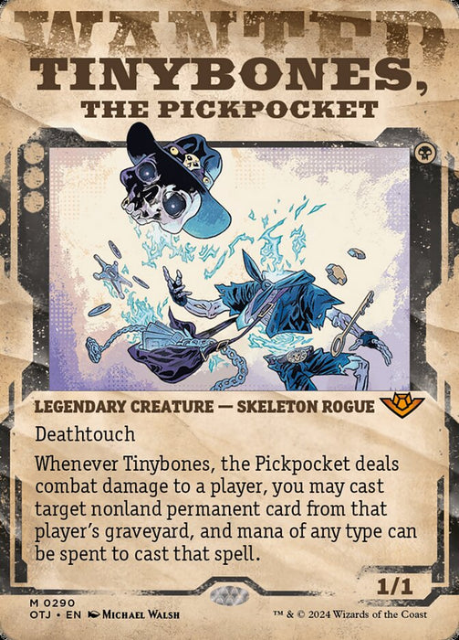 Tinybones, the Pickpocket - Borderless - Showcase- Legendary