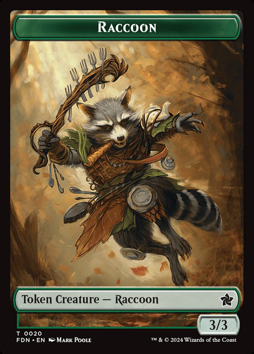 Raccoon (Foil)