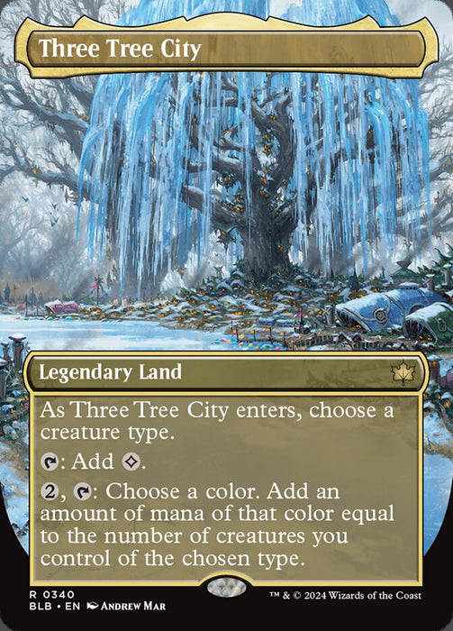 Three Tree City - Borderless - Legendary