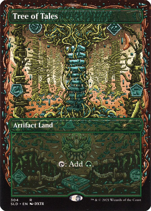 Tree of Tales - Borderless - Full Art - Inverted