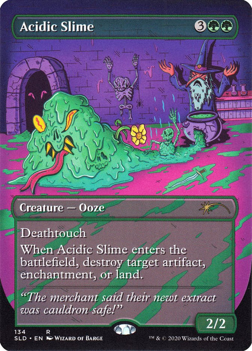 Acidic Slime - Borderless - Full Art - Inverted