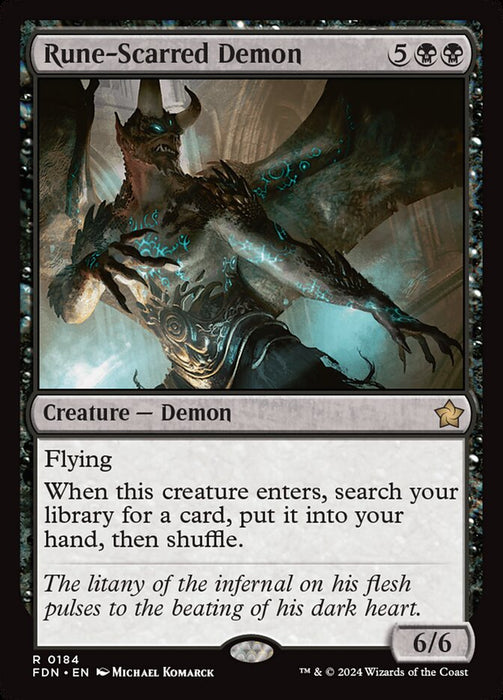 Rune-Scarred Demon (Foil)