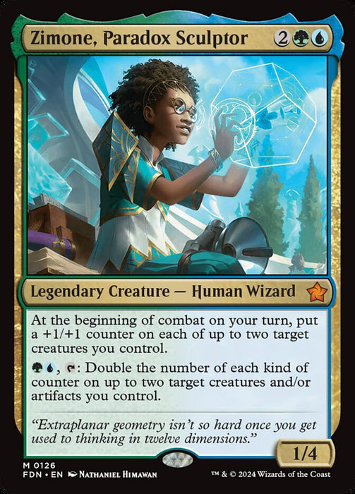 Zimone, Paradox Sculptor - Legendary (Foil)