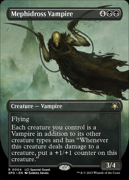 Mephidross Vampire - Borderless - Full Art - Inverted (Foil)