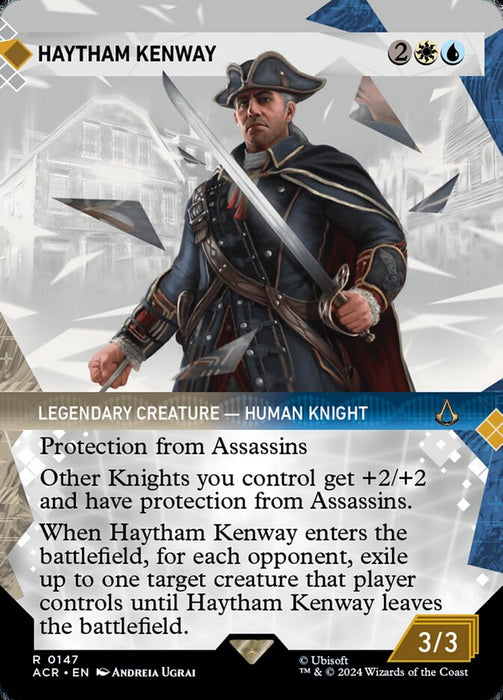 Haytham Kenway - Borderless - Showcase- Legendary (Foil)