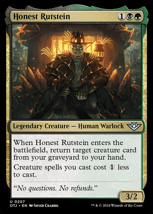 Honest Rutstein - Legendary (Foil)