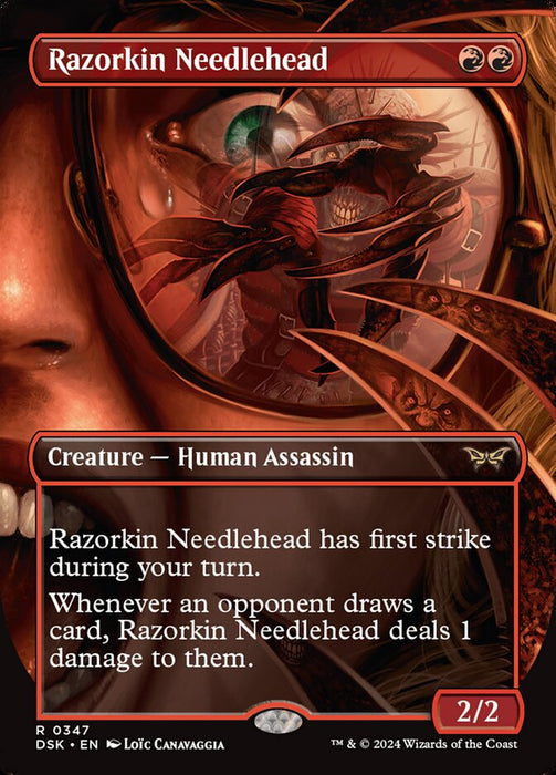 Razorkin Needlehead - Borderless - Inverted (Foil)