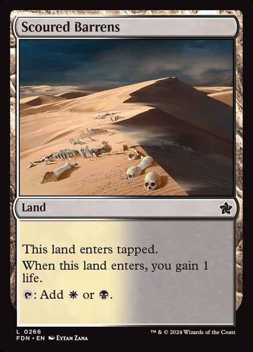 Scoured Barrens (Foil)