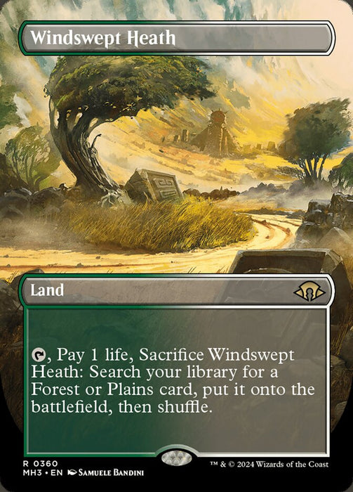 Windswept Heath - Borderless (Foil)