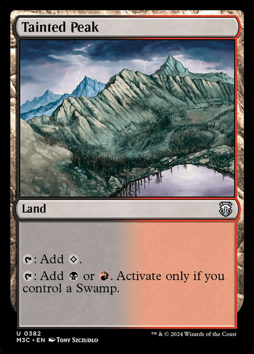 Tainted Peak (Foil)