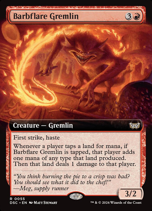 Barbflare Gremlin - Extended Art